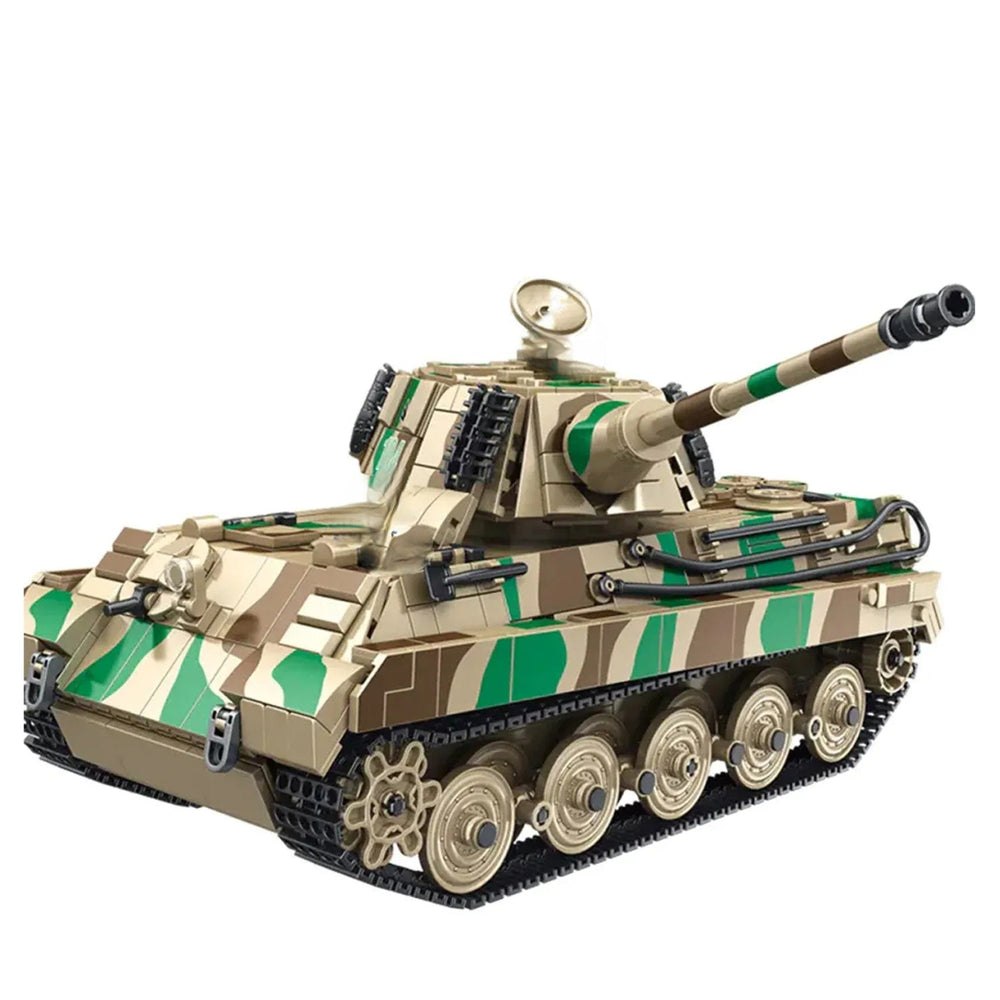 Spebrick 632016 Tiger King Heavy Armored Tank Building Block