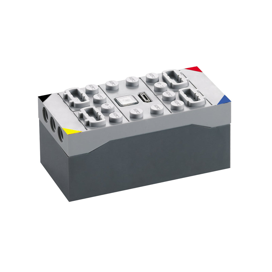 Spebrick Building Block Power Functiongs, Servo/L/M Motor, 2.4g Rechargeable Lithium Battery Case and Remote Control