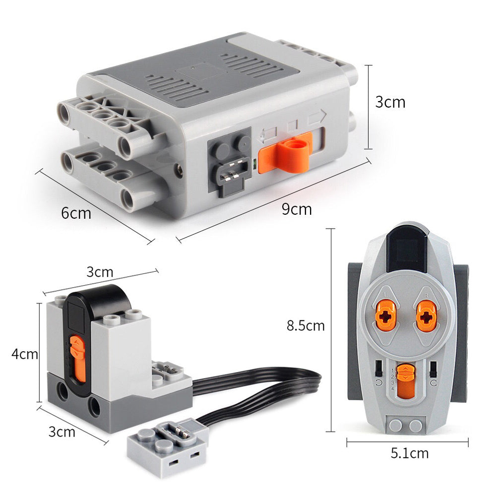 Spebrick Grey/KJ Motor Kit